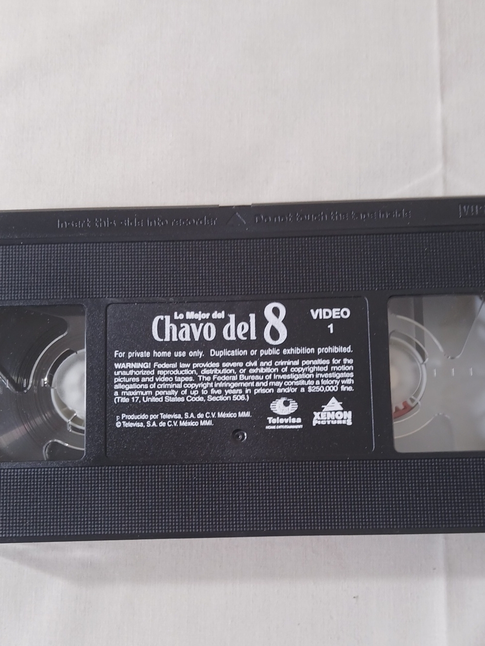 Chavo del 8 VHS Tape - Black